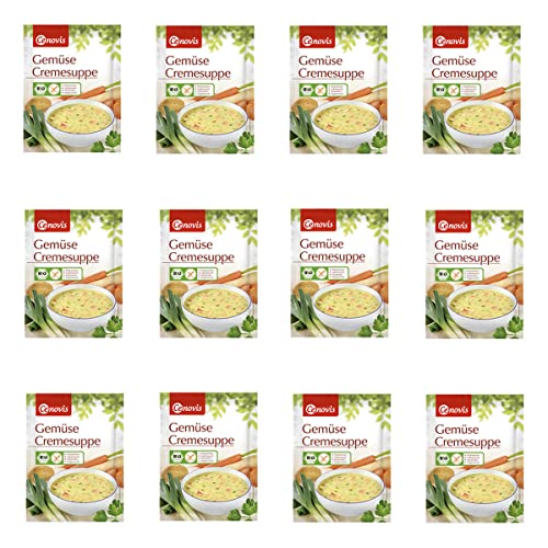 Cenovis - Gemüse Cremesuppe bio - 64 g - 12er Pack Cenovis - Gemüse Cremesuppe bio - 64 g - 12er Pack von Heirler Cenovis GmbH