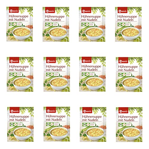 Cenovis - Hühnersuppe mit Nudeln bio - 30 g - 12er Pack Cenovis - Hühnersuppe mit Nudeln bio - 30 g - 12er Pack von Heirler Cenovis GmbH