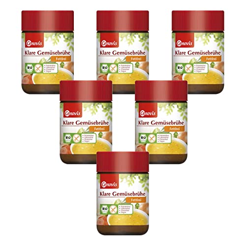 Heirler Cenovis GmbH Klare Gemüsebrühe fettfrei bio - 162 g - 6er Pack Heirler Cenovis GmbH Klare Gemüsebrühe fettfrei bio - 162 g - 6er Pack von Heirler Cenovis GmbH