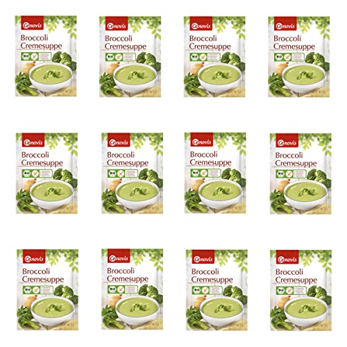 Cenovis - Broccoli Cremesuppe bio - 45 g - 12er Pack von Heirler