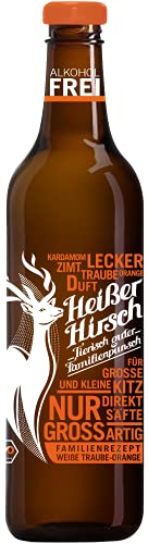 HEISSER HIRSCH - Familienpunsch Weiße Traube - Orange 750ml (12) von Heisser Hirsch