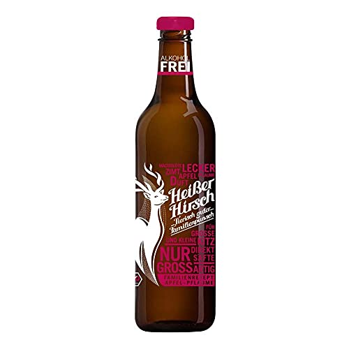 Heißer Hirsch Punsch, Bio, alkoholfrei, 6x0,75 l von Heißer Hirsch