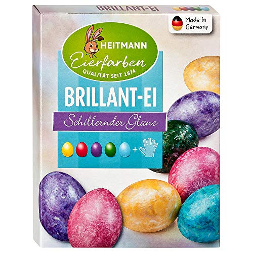 Heitmann Eierfarben Brillant - 5 flüssige Kaltfarben mit Glanz-Effekt - azofrei - Ostern - Ostereier bemalen, Ostereierfarbe Heitmann Eierfarben Brillant - 5 flüssige Kaltfarben mit Glanz-Effekt - azofrei - Ostern - Ostereier bemalen, Ostereierfarbe von Heitmann Eierfarben