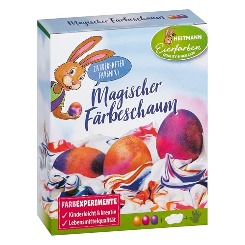 Heitmann Eierfarben - EGGsperimente - Magischer Färbeschaum Heitmann Eierfarben - EGGsperimente - Magischer Färbeschaum von Heitmann Eierfarben