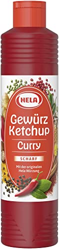 Hela Curry Gewürz- Ketchup scharf (1 x 800 ml Tube) von HELA