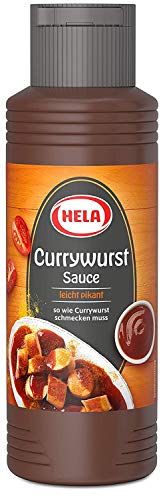 Currywurst Sauce leicht pikant 300ml von HELA