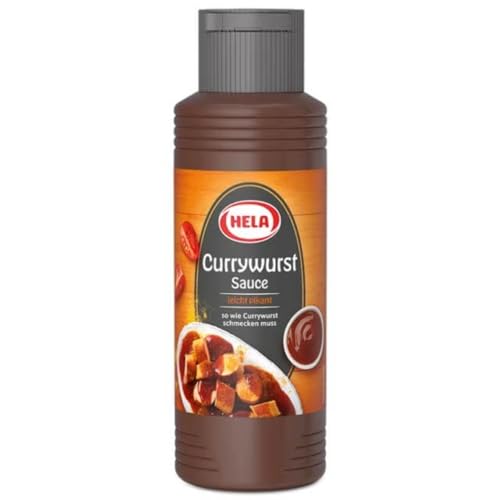 Currywurst Sauce leicht pikant 300ml von HELA