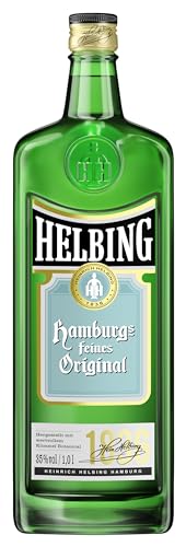 Helbing Kümmel - Hamburgs feiner Kümmel Schnaps seit 1836 - Trinkt man eiskalt, pur oder mit Tonic. (1 x 1,0 l) | 1l (1er Pack) von HELBING Kümmel DAS ORIGINAL