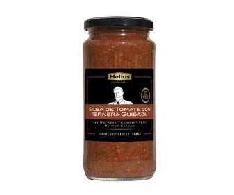 Helios-Tomatensauce mit gedünstetem Rindfleisch - Don Gaspar Traditionelles Rezept - In Spanien angebaute Tomaten 420 Gramm Helios-Tomatensauce mit gedünstetem Rindfleisch - Don Gaspar Traditionelles Rezept - In Spanien angebaute Tomaten 420 Gramm von Helios