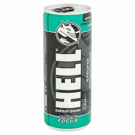 HELL Energy Drink Strong Focus 0,25l von Hell Energy