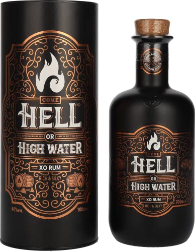Hell or High Water XO Rum 40% Vol. 0,7l in Geschenkbox von COME HELL OR HIGH WATER