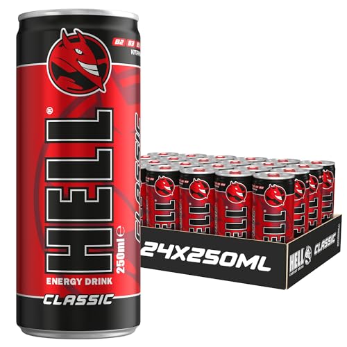 Hell Energy Drink 24 Dosen je 250 ml inkl. Pfand Hell Energy Drink 24 Dosen je 250 ml inkl. Pfand von HELL ENERGY