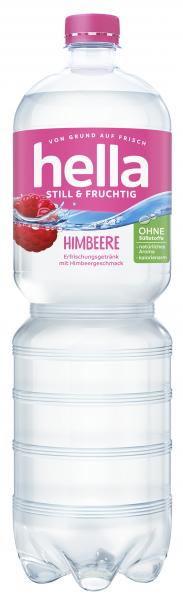 Hella Still & Fruchtig Erfrischungsgetränk Himbeere (Einweg) von Hella