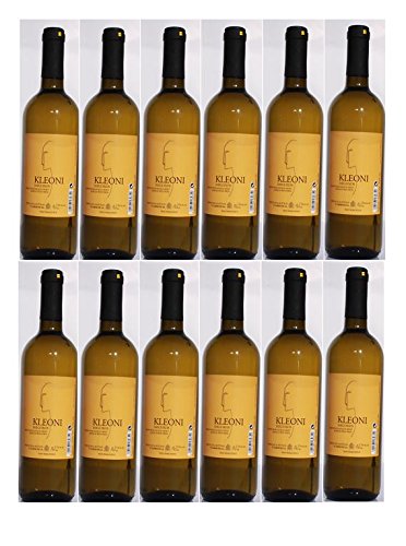 12x Kleoni Weißwein Imiglykos lieblich Lafkioti je 750ml + 2 Probier Sachets Olivenöl aus Kreta a 10 ml - griechischer weißer Wein Weißwein Griechenland Wein Set von Hellenikos