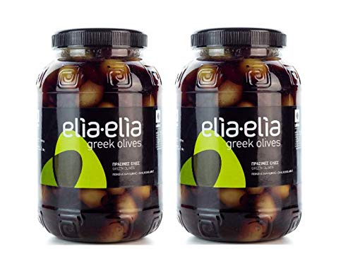 2x 1kg griechische schwarze und grüne Oliven Kalamata Kolossal entkernte Cocktail Oliven Mix - 2 Fässchen + 10ml Olivenöl zum Test im Set - Chalkidiki Griechenland 2x 1kg griechische schwarze und grüne Oliven Kalamata Kolossal entkernte Cocktail Oliven Mix - 2 Fässchen + 10ml Olivenöl zum Test im Set - Chalkidiki Griechenland von Hellenikos