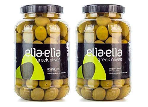 2x 1kg grüne griechische Chalkidiki Oliven groß Mammut Mammouth eingelegt in Lake + 10ml Olivenöl zum Test im Set - Chalkidiki Griechenland 2x 1kg grüne griechische Chalkidiki Oliven groß Mammut Mammouth eingelegt in Lake + 10ml Olivenöl zum Test im Set - Chalkidiki Griechenland von Hellenikos