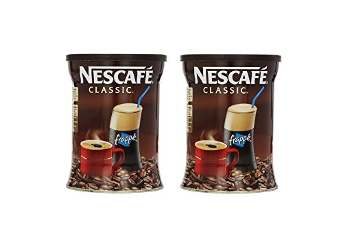 2x 200g Nescafe Frappe Classic Spar Doppel Pack griechischer Eis Kaffee Greek Coffee 2 Dosen + Probiersachet Olivenöl 10ml von Kreta von Hellenikos