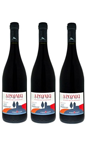 3x Achaia Clauss Aroma Lofou Lofos Rot aus Griechenland a 750 ml 13,5% Vol. Achaia Clauss griechischer Rotwein Rot Wein + 1 Probier Sachets Olivenöl aus Kreta a 10 ml von Hellenikos