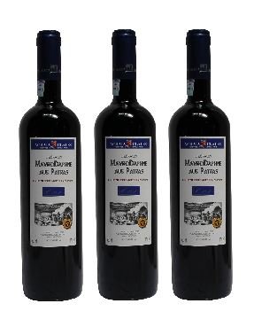 3x Mavrodaphne Rot Imperial Mavrodafne aus Patras Griechenland a 750 ml 15% Vol. Dessertwein roter Likörwein griechischer Rotwein Rot Wein Likör + 1 Probier Sachets Olivenöl aus Kreta a 10 ml von Hellenikos