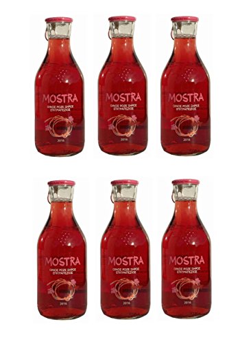 6x Mostra Rose Wein trocken je 500ml 12,5% Vol Tsililis Rosewein aus Griechenland + 10ml Olivenöl zum testen von Hellenikos