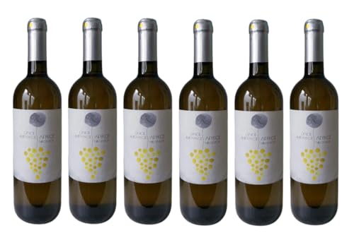6x Weißwein Imiglykos lieblich Domaine Nikolaou je 750ml + 1 Probier Sachet Olivenöl aus Kreta a 10 ml - griechischer weißer Wein halbsüß Griechenland Wein Set von Hellenikos