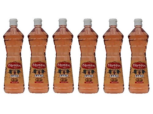 HDmirrorR 6X feiner griechischer Essig aus Rotwein je 400 ml (gesamt: 2,4 L) Weinessig aus Griechenland + Probiersachet 10 ml Olivenöl aus Kreta von Hellenikos