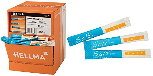 2x Hellma - Salzsticks, Display-Karton - 750g von Hellma