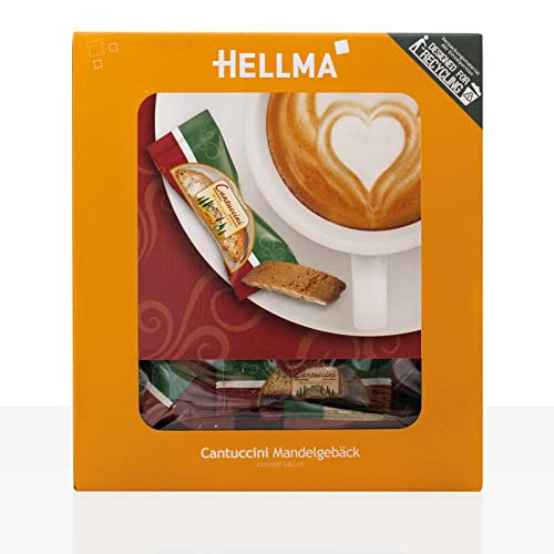 Hellma Cantuccini-Mandel Gebäck 60 Stück 481 g, 1er Pack (1 x 0.481 kg) von Hellma