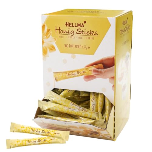 BBMBD-Edition Hellma Honig-Sticks 8g Blütenhonig im Portionsstick von Hellma