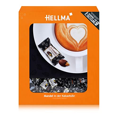 Hellma Mandel in Kakaohülle Portionspackung a 2,13g - Ca. 380 Stk. von Hellma