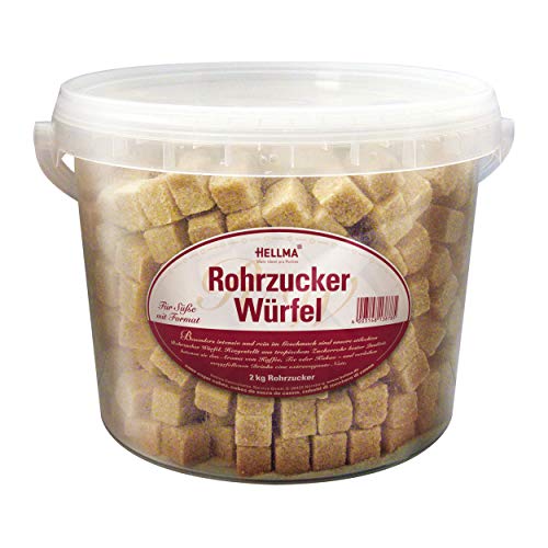 Hellma Rohrzucker Würfel 2kg von Hellma