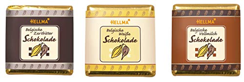 Hellma Schokoladentäfelchen Runddose von Hellma