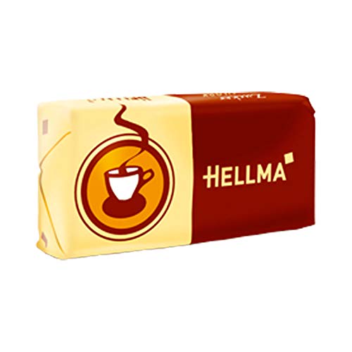 Hellma Würfelzucker in Nachhaltiger Verpackung, Zucker, Portionszucker, Feinzucker, Zuckerwürfel, für Gastro, Hotel, Büro, Kantine, 1000 Stück à 4.40 g von Hellma