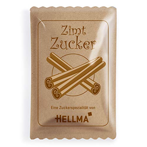 Hellma Zimt-Zucker, Zucker, Portionszucker, Feinzucker, Zuckerwürfel, für Gastro, Hotel, Büro, Kantine, 600 Stück á 8 g Hellma Zimt-Zucker, Zucker, Portionszucker, Feinzucker, Zuckerwürfel, für Gastro, Hotel, Büro, Kantine, 600 Stück á 8 g von Hellma