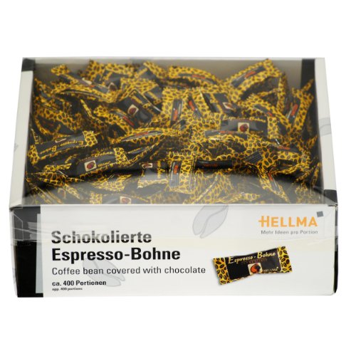 Schoko Espresso Bohnen St., 1er Pack (1 x 440 g) von Hellma