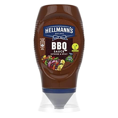 Hellmann's BBQ Sauce intensive und würzige Grillsauce mit kräftigem Geschmack 250 ml 8 Stück von Hellmann's