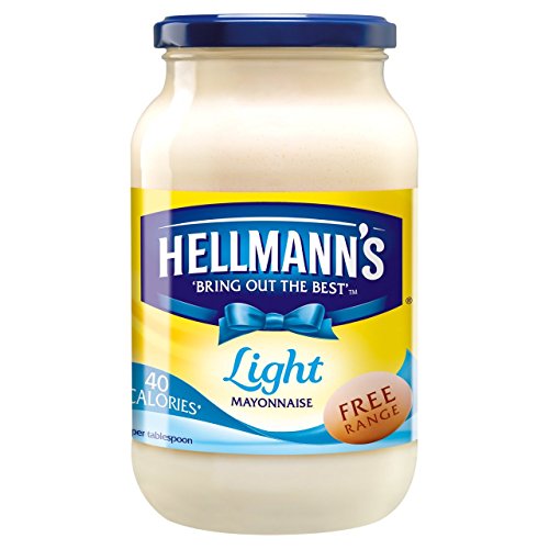 Hellmann's LIGHT Mayonnaise 600g - fett- und kalorienreduzierte Qualitäts-Mayonnaise von Hellmann's