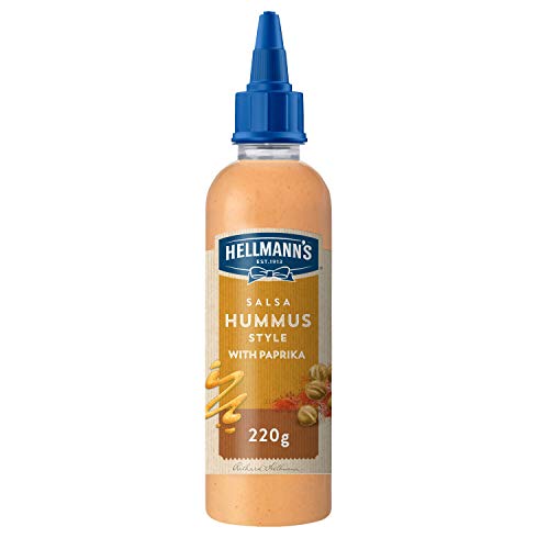 Hellmann's - Street Food Sauce nach Hummus Art, um die besten Lebensmittel zu würzen, 215 ml von Hellmann's