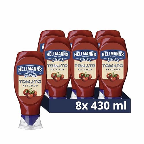 Hellmanns Tomato Ketchup - Pack Size = 8x430ml Hellmanns Tomato Ketchup - Pack Size = 8x430ml von Hellmann's