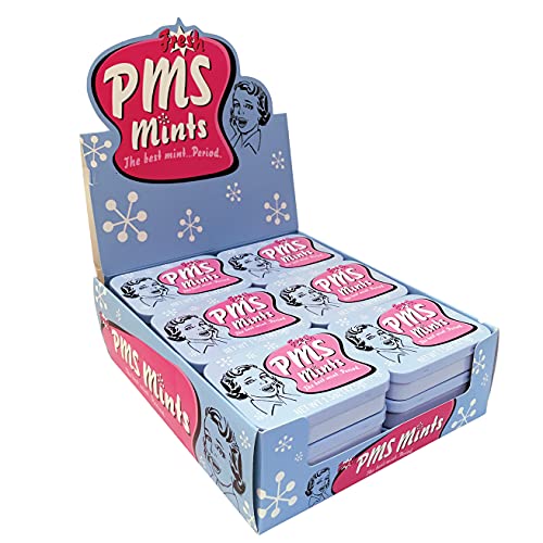 Fresh PMS Warning Mints, Peppermint Candy, 1.5 Ounce Tin - 18 Count Display Box Fresh PMS Warning Mints, Peppermint Candy, 1.5 Ounce Tin - 18 Count Display Box von hello