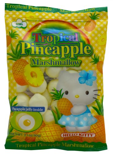 Hello Kitty Ananas-Marshmallows, 88 ml, 5 Stück von Hello Kitty