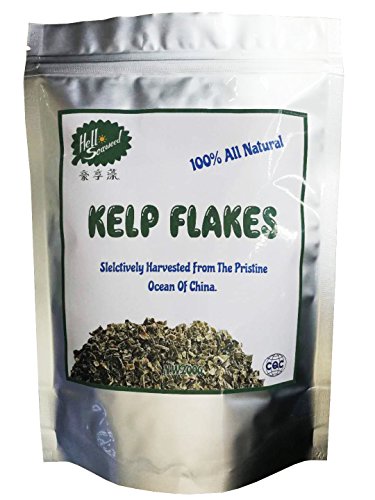 Bio-Ketp-Flocken, Kombu Seetang, 200 g von Hello Seaweed