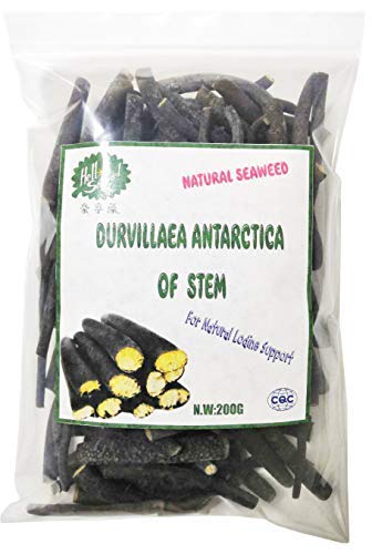Dried Durvillaea Antarctica Stem For Food (1400g/7 bags) von Hello Seaweed