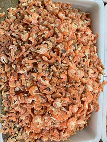 Getrocknete gekochte Garnelen, getrocknete Garnelen, natürliche Garnelen zum Kochen,Dried cooked shrimp, dried shrimp (3 bag (26.46oz)) von Hello Seaweed
