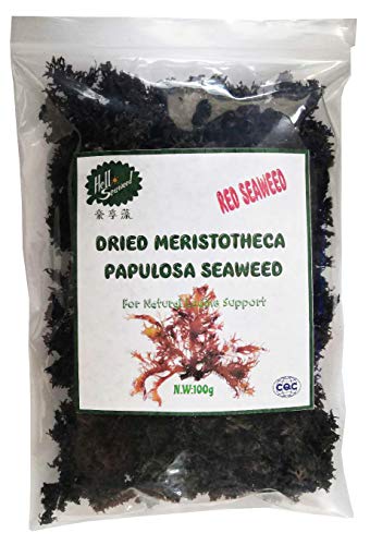 Getrocknete rote Seegras für Lebensmittel, 100 g, 5 Stück von Hello Seaweed