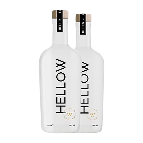 Gin Hellow 70 cl (Schachtel mit 2 Flaschen von 70 cl) von Hellow Spirits