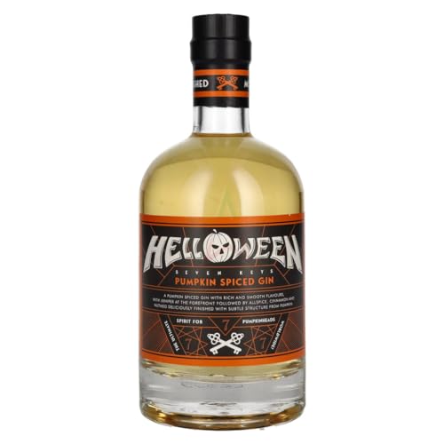 Helloween Seven Keys Pumpkin Spiced Gin 40% Vol. 0,7l von Helloween