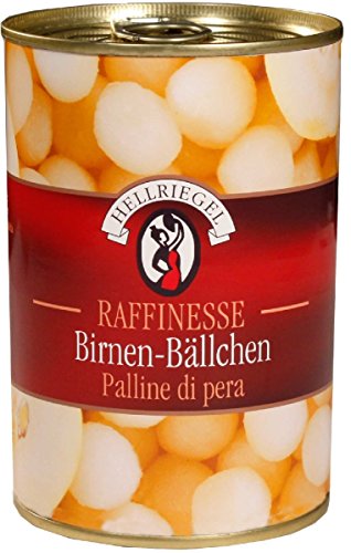 Hellriegel Hellriegel birnenbällChef 425ml, 2er Pack (2 x 425 ml) von Hellriegel Raffinesse