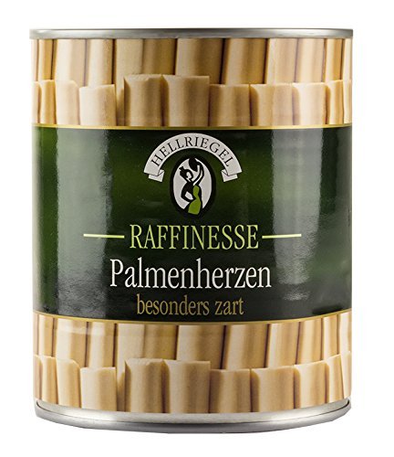 Qualitäts Palmenherzen aus Ecuador, Dose, Füllgewicht 800g. Qualitäts Palmenherzen aus Ecuador, Dose, Füllgewicht 800g. von Hellriegel
