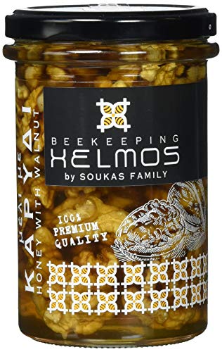 Helmos Griechischer Honig mit Walnüssen, 370 g von HELMOS